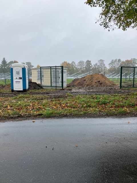 Fortschritt beim Photovoltaikprojekt in Bassum